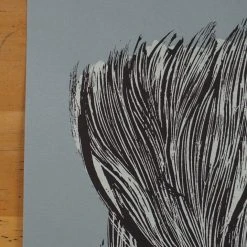 Graveyard - 2009 Dan Grzeca Poster San Diego, CA Pink Bar Gig Posters