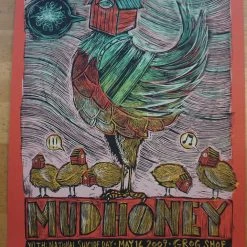 Mudhoney - 2009 Dan Grzeca Poster Cleveland OH Grog Shop Gig Posters