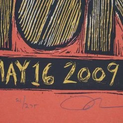 Mudhoney - 2009 Dan Grzeca Poster Cleveland OH Grog Shop Gig Posters