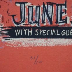 X - 2009 Dan Grzeca Poster Chicago, IL Double Door Punk Rock