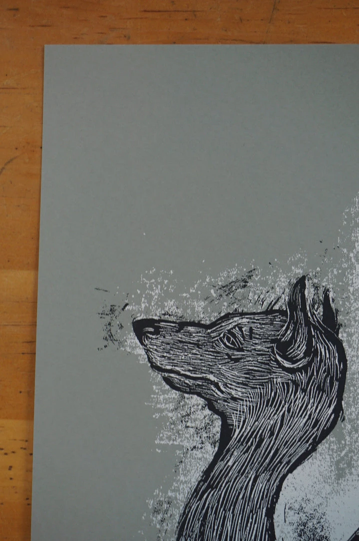 Retribution Gospel Choir - 2010 Dan Grzeca Poster Chicago The Hideout Chicago, IL