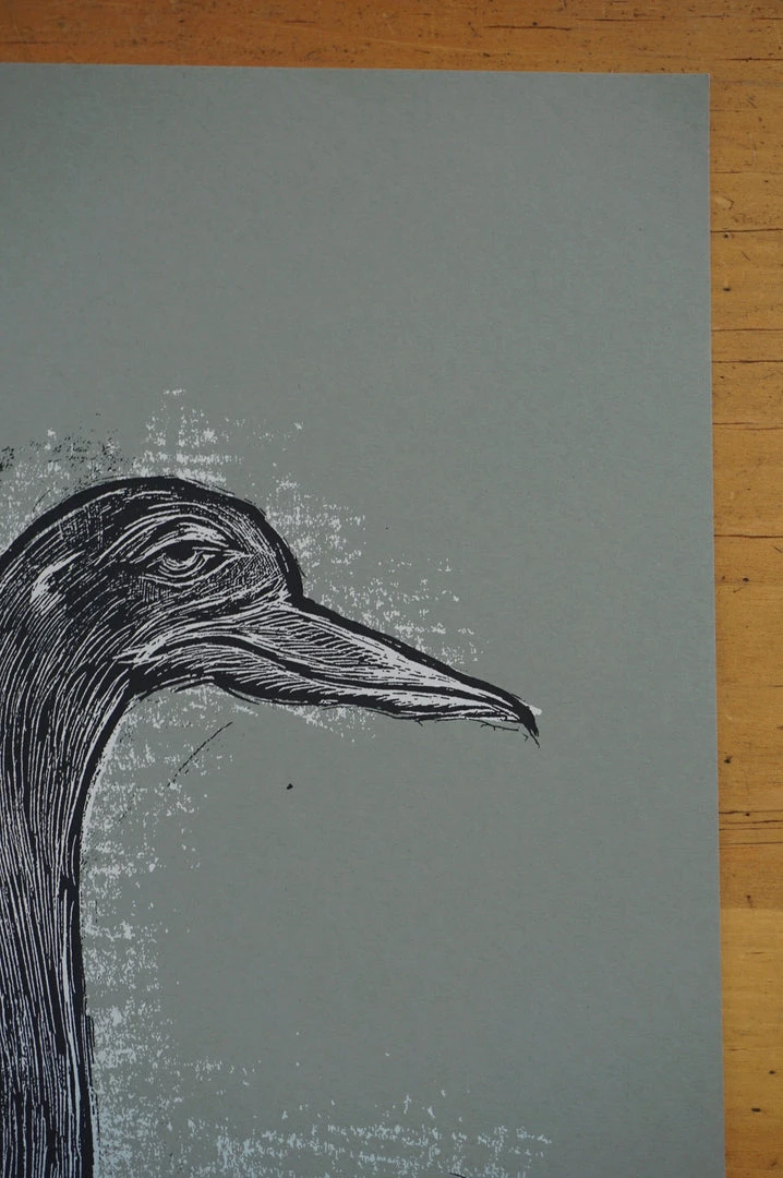 Retribution Gospel Choir - 2010 Dan Grzeca Poster Chicago The Hideout Chicago, IL