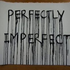 Perfectly Imperfect - 2015 Hijack Poster Street Art Brainwash Mr Brainwash
