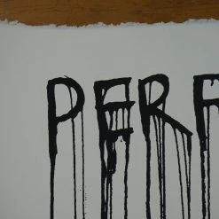 Perfectly Imperfect - 2015 Hijack Poster Street Art Brainwash Mr Brainwash