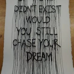 Mr Brainwash If Money Didn't Exist Would You Still Chase Your Dream - 2015 Hijack Poster Stre