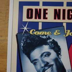 Little Richard - 2001 Dennis Loren Poster Seattle Sky Church