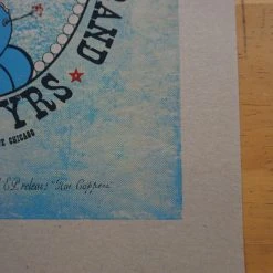 Sold Out Posters The Steepwater Band - 2015 TSB Poster Chicago, IL Martyrs VARIANT