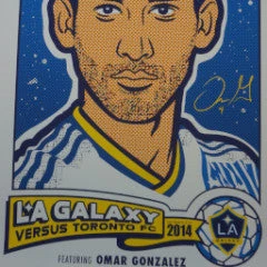 Sold Out Posters LA Galaxy Vs. Toronto FC - 2014 Ames Brothers Poster Los Angeles Gig Posters