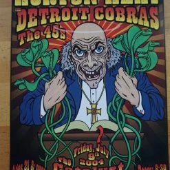 Reverend Horton Heat - Chris Shaw 2004 Poster Santa Cruz, CA Catalyst Gig Posters