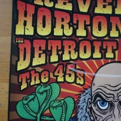 Reverend Horton Heat - Chris Shaw 2004 Poster Santa Cruz, CA Catalyst Gig Posters