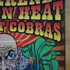 Reverend Horton Heat - Chris Shaw 2004 Poster Santa Cruz, CA Catalyst Gig Posters