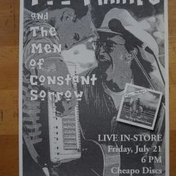 Sold Out Posters Tom Phillips - Poster The Men Of Constant Sorrow Austin, TX