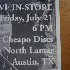 Sold Out Posters Tom Phillips - Poster The Men Of Constant Sorrow Austin, TX