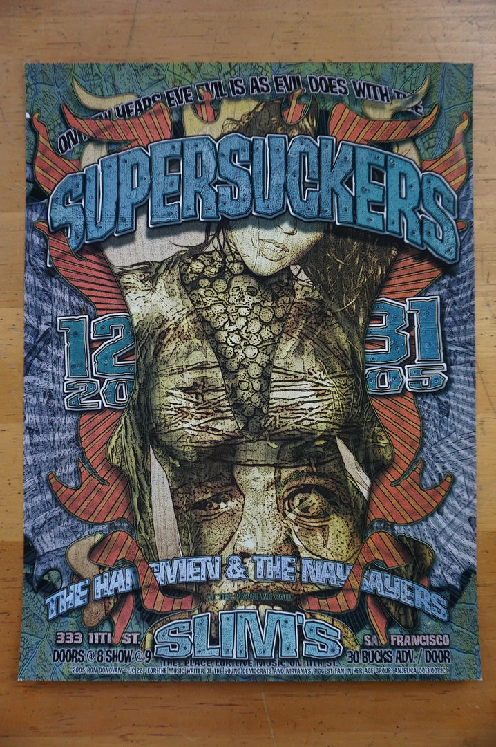 Supersuckers - 2005 Ron Donovan Firehouse San Francisco Slim's