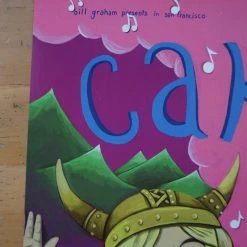 Gig Posters Cake - 2001 Barbara Pollack Poster San Francisco, CA Warfield Theatre