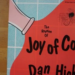 Gig Posters Joy Of Cooking - 1988 Arlene Owseichik Poster San Francisco, CA Fillmore