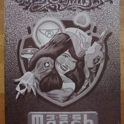 Gig Posters Aerosmith - 1990 Danny Garrett Poster Los Angeles The Forum