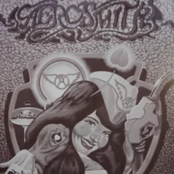 Gig Posters Aerosmith - 1990 Danny Garrett Poster Los Angeles The Forum