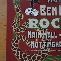 Kings Of Leon - 2003 Dennis Loren Poster Rock City Nottingham