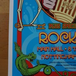 The Coral - 2003 Dennis Loren Poster Nottingham Rock City