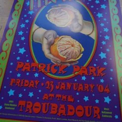 The Thrills - 2004 Dennis Loren Poster Patrick Park Troubadour Gig Posters