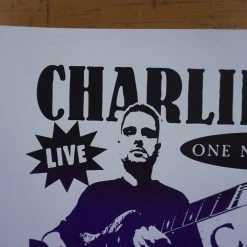 Sold Out Posters Charlie Hunter - 2011 Bishop Poster Austin, Texas Antone's Gig Posters