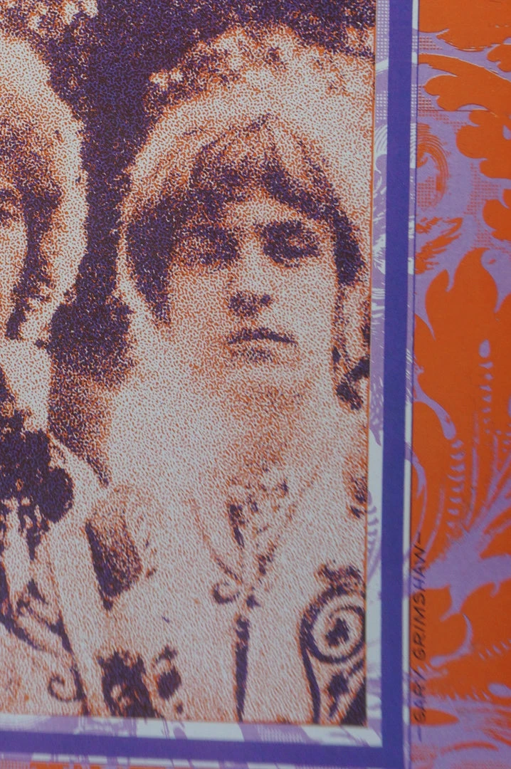 Cream - 1968 Gary Grimshaw Poster Detroit, MI Grande Ballroom Gig Posters