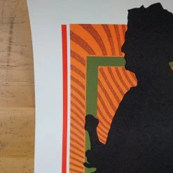 Eric Clapton - 2010 Ron Donovan Poster Jeff Beck Firehouse