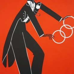 The White Stripes - 2005 Rob Jones Poster London Alexandra Palace