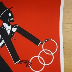 The White Stripes - 2005 Rob Jones Poster London Alexandra Palace