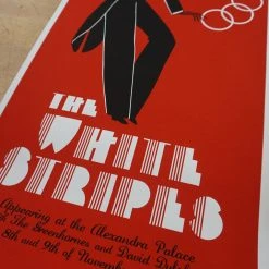 The White Stripes - 2005 Rob Jones Poster London Alexandra Palace