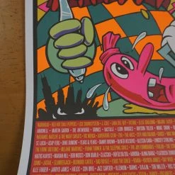 Lollapalooza - 2016 Frank Kozik Poster Chicago, IL Grant Park