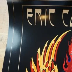 Eric Clapton - 2010 Stanley Mouse Poster US Tour Guitar Print