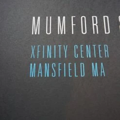 Sold Out Posters Mumford & Sons - 2015 Poster Mansfield, MA Xfinity Center