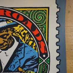 Crossroads Guitar Festival - 2013 Ron Donovan, Chuck Sperry Poster Stamp Eric Clapton