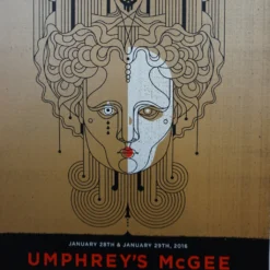 Umphrey's McGee - 2016 Delicious Design League Poster Madison Gig Posters