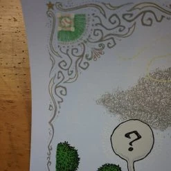 Art Prints On The Mound - 2016 Marq Spusta Poster Blue Sky Ed With Card