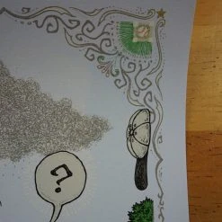 Art Prints On The Mound - 2016 Marq Spusta Poster Blue Sky Ed With Card