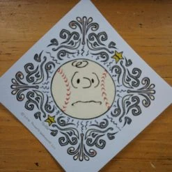 Art Prints On The Mound - 2016 Marq Spusta Poster Blue Sky Ed With Card