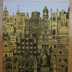 Gig Posters Dave Matthews Band - 2015 Nate Duval Poster Brussels DMB