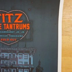 Fitz And The Tantrums - 2012 Jon Smith Poster Seattle Showbox Gig Posters