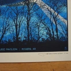 Dave Matthews Band - 2015 Methane Poster Rogers, Arkansas AP