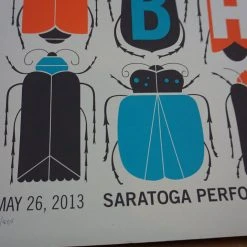 Dave Matthews Band - 2013 Methane Poster Saratoga Springs Bugs Gig Posters