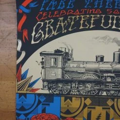 Grateful Dead - 2015 Status Serigraph Poster Fare Thee Well Santa Clara