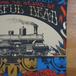Grateful Dead - 2015 Status Serigraph Poster Fare Thee Well Santa Clara