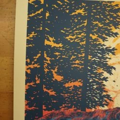 Ray LaMontagne - 2016 John Vogl Poster The Bungaloo Raleigh Red Hat Gig Posters