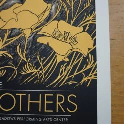 The Avett Brothers - 2016 John Vogl Poster Simsbury, CT Meadows Gig Posters