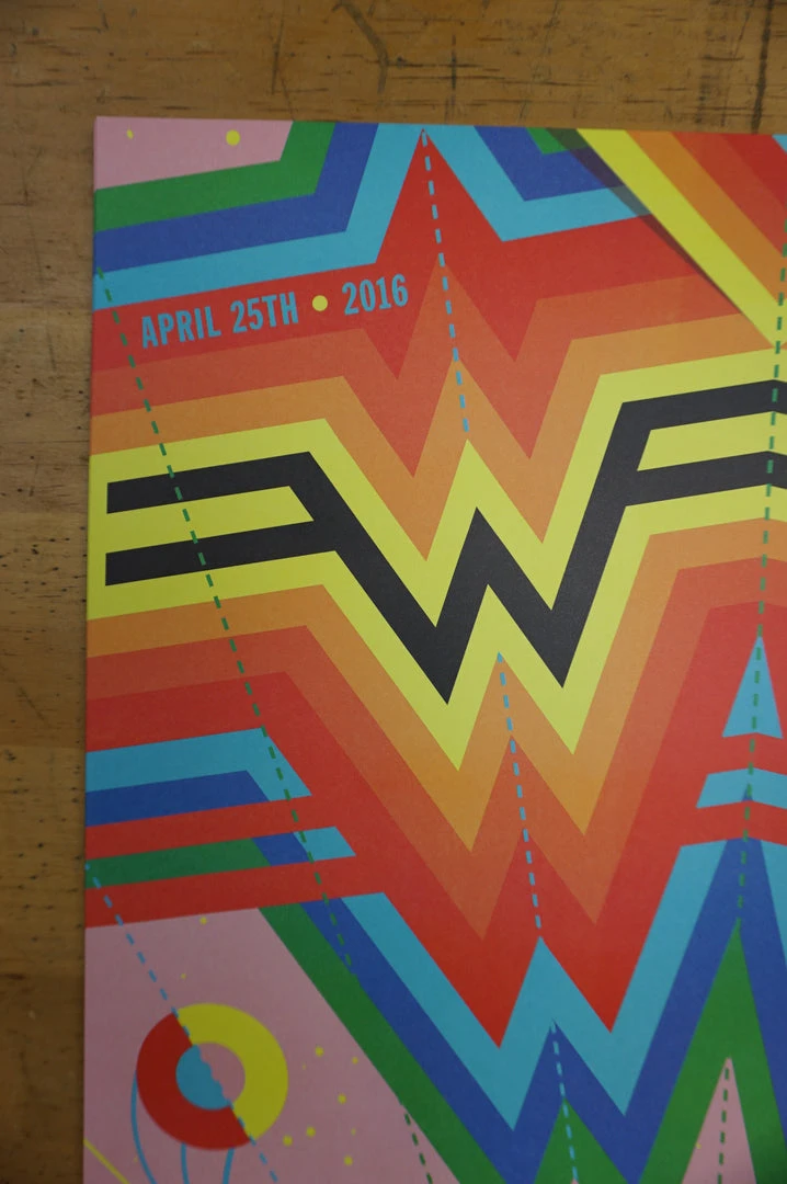 Weezer - 2016 Kii Arens Poster The Troubadour Los Angeles, CA