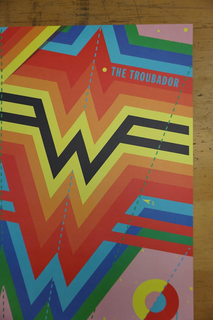 Weezer - 2016 Kii Arens Poster The Troubadour Los Angeles, CA