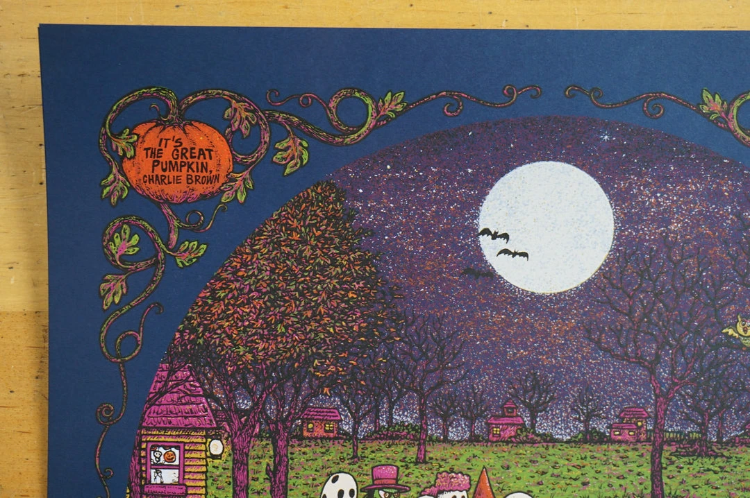 It's The Great Pumpkin Charlie Brown - 2016 Marq Spusta Poster Peanuts Movie/TV Posters